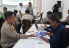 Aksi Kemanusian, Polres Pamekasan Gelar Bakti Kesehatan Donor