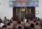 Memperteguh Keimanan dan Ketakwaan Personel Polri, Polres Pamekasan Gelar Peringatan Isra’ Mi’raj Nabi Muhammad SAW